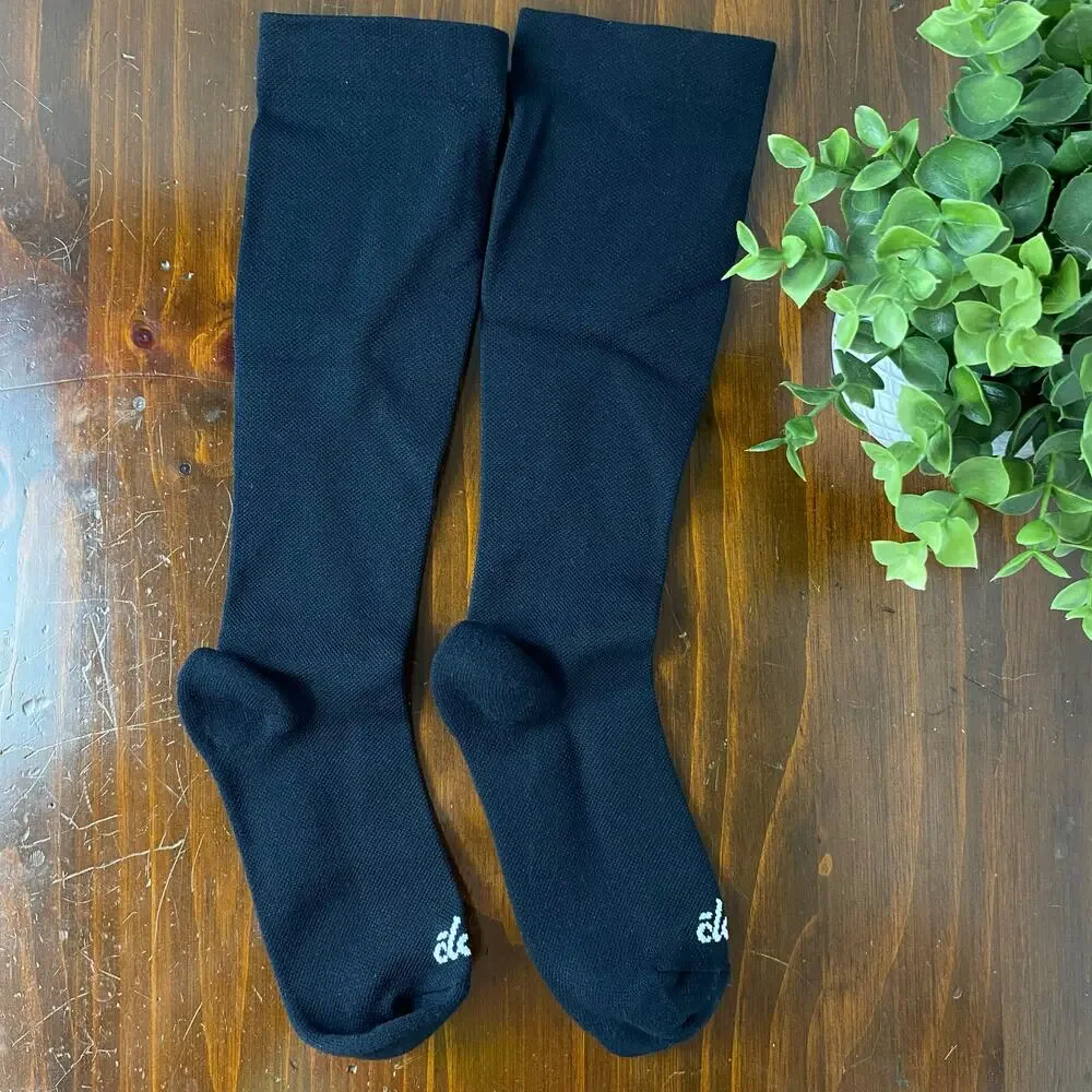 Clove Shoes Compression Socks Black Large